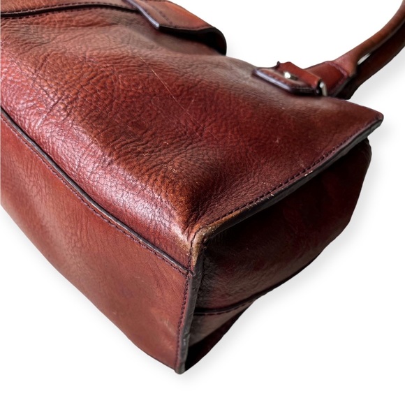 Gorgeous Vintage Wilson’s Leather Cognac Leather Satchel...
